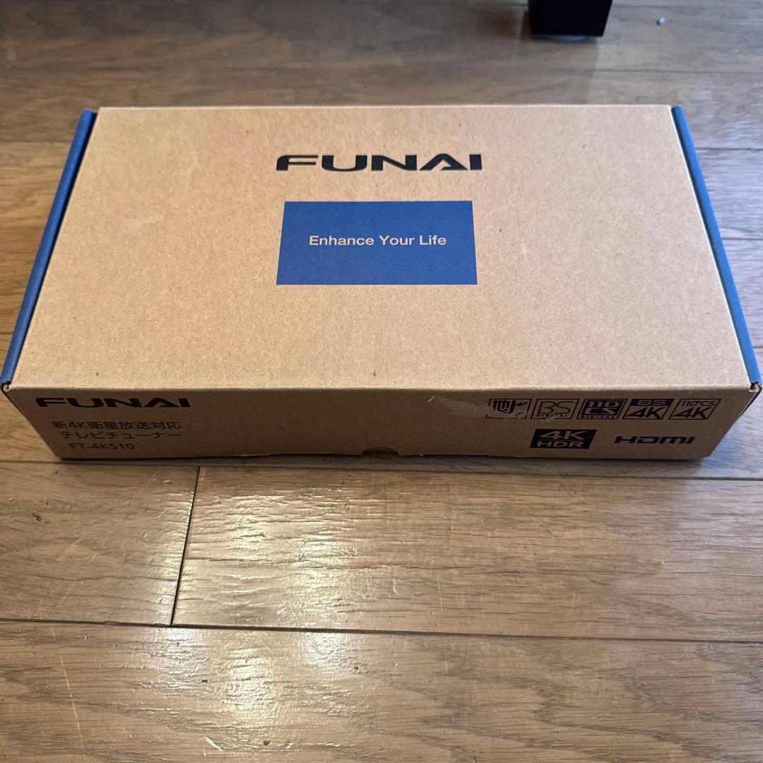 FUNAI FT-4K510 テレビチューナー 4K HDR対応 新4K衛星放送対応テレビチューナー｜テレビ｜FUNAI製品情報