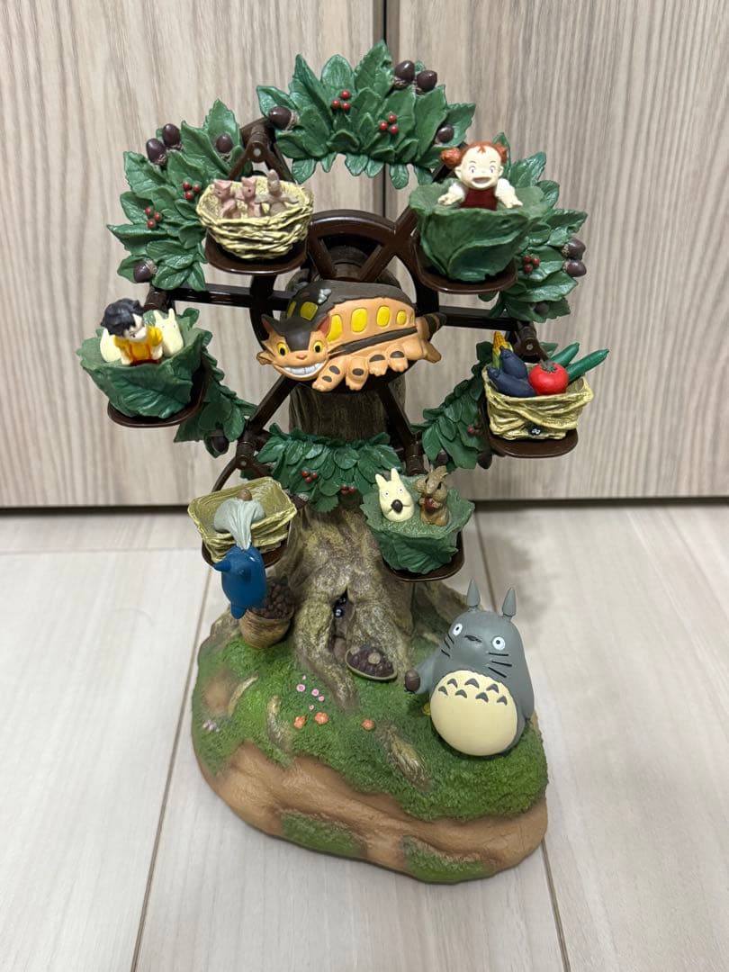ジブリ となりのトトロ 観覧車 美品 どんぐり共和国 オルゴール ジオラマ Amazon | となりのトト オルゴール メイちゃん どんぐり共和国 風の