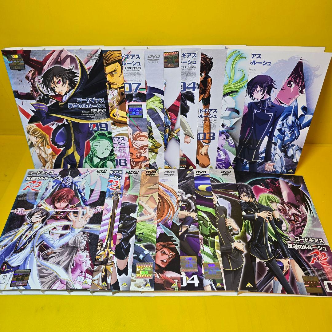 コードギアス【1期+2期+SP+亡国のアキト】DVD 全24巻セット - メルカリ