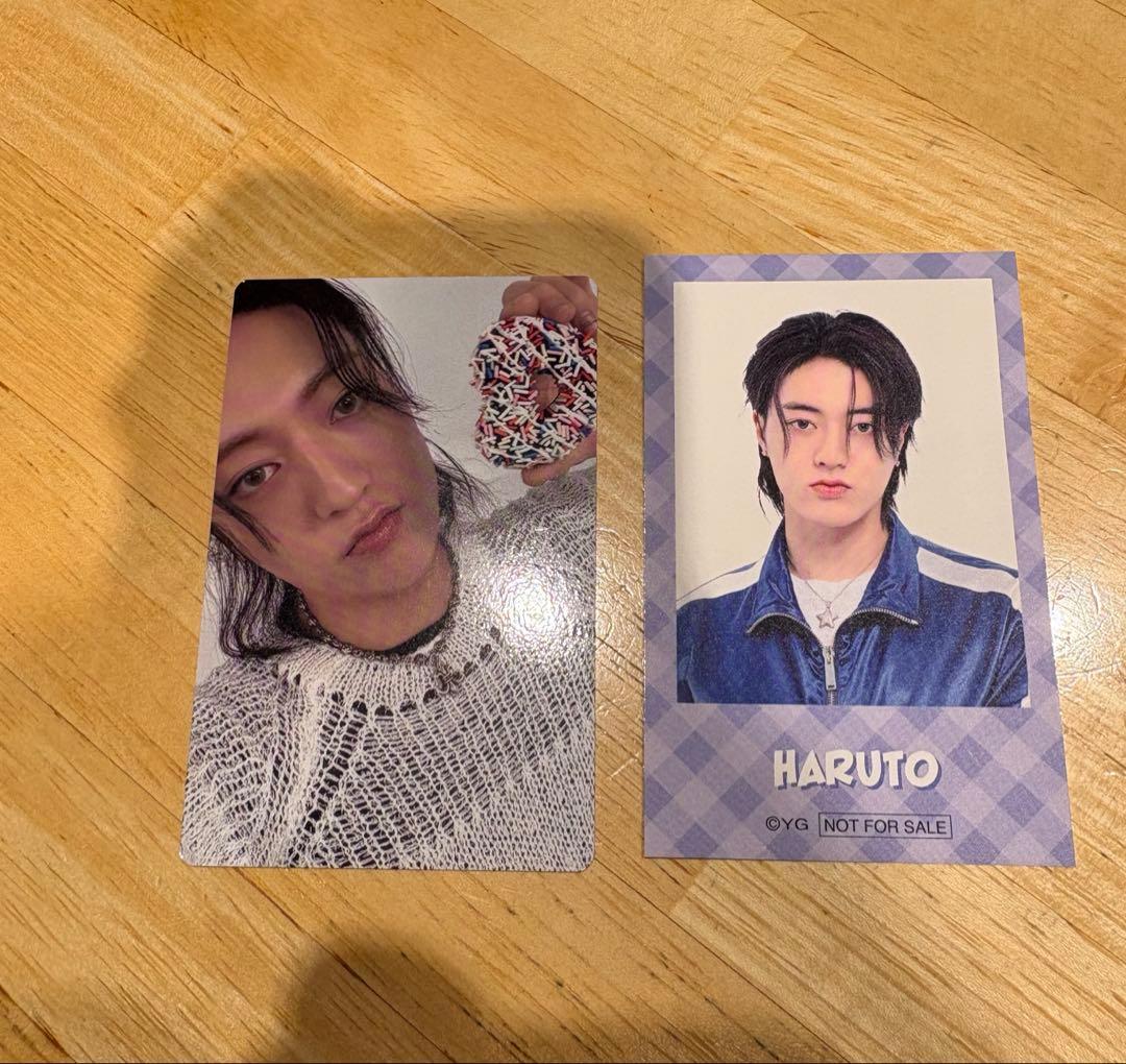 TREASURE ハルト トレカ はぴだんぶい カフェ 特典 - メルカリ