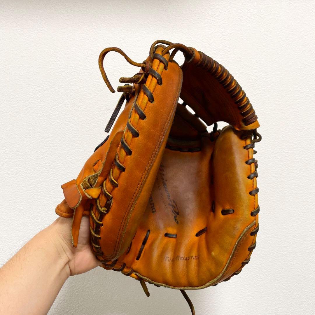 ミズノプロ 最高級 阿部慎之助モデル 型抜群 即戦力 硬式 キャッチャー