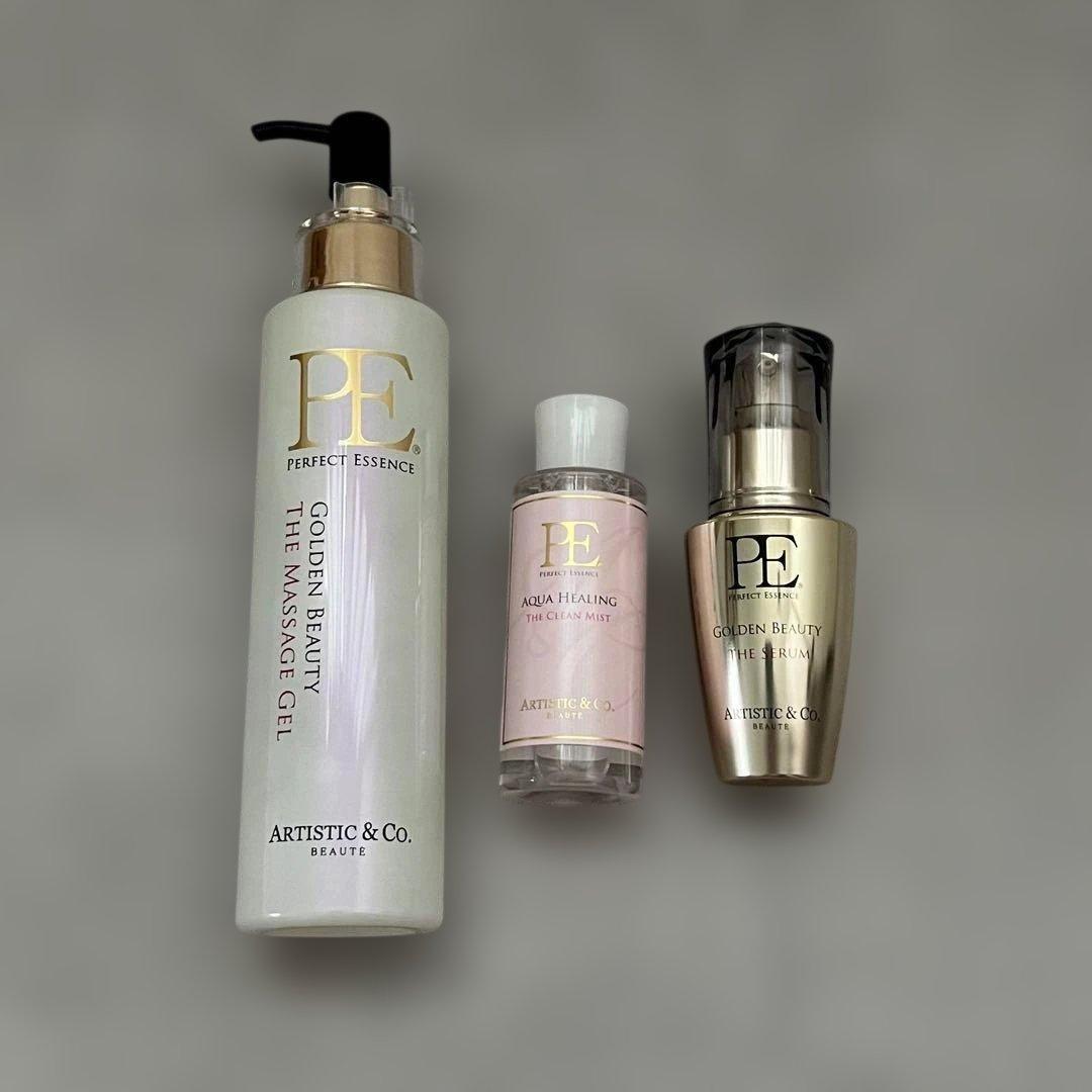 新品 総額25,700円分 PE ゴールデンビューティー 3点セット 高級美容液