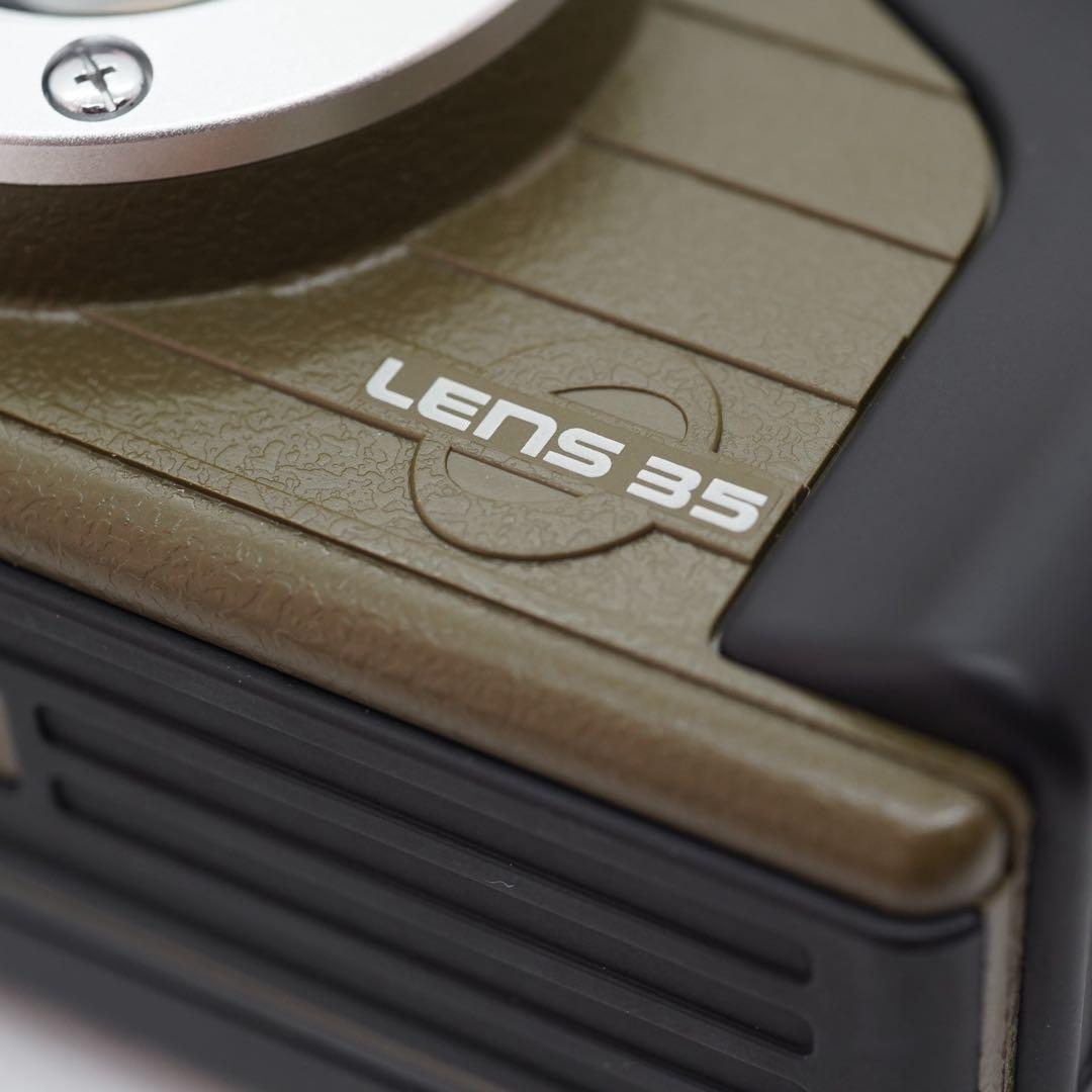 超希少オリーブカラー】Konica 現場監督35 日付機能付 コンパクト