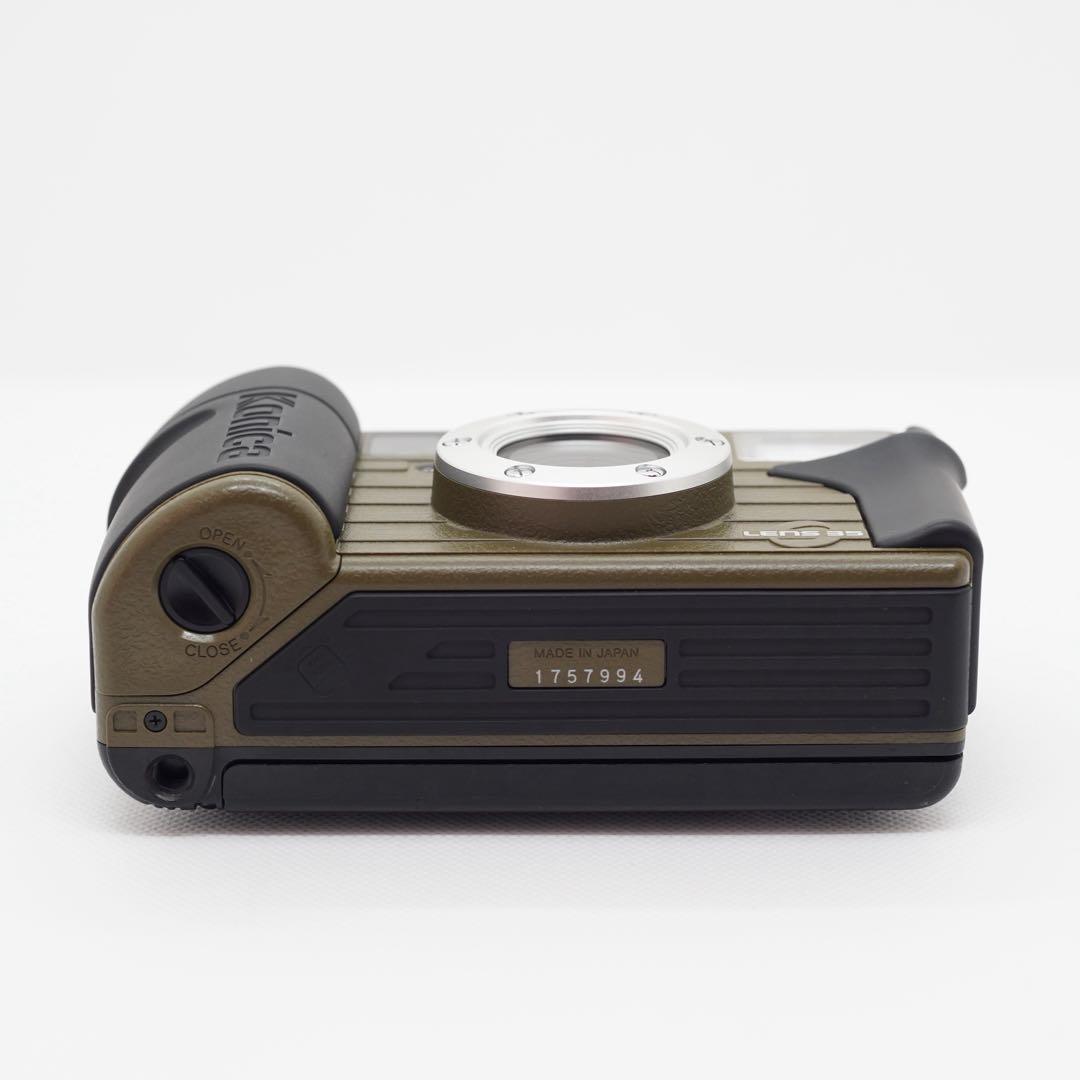 超希少オリーブカラー】Konica 現場監督35 日付機能付 コンパクト