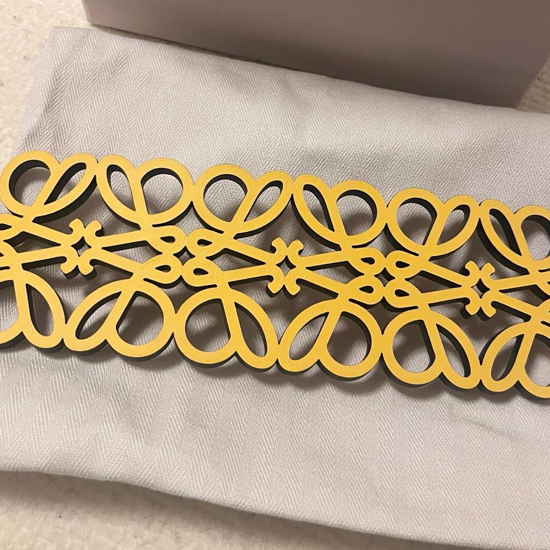 a*s様 [美品]ロエベ アナグラムカットアウトベルト LOEWE - メルカリ