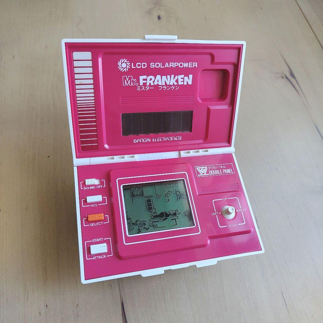 【昭和レトロ】バンダイ ソーラーパワーゲーム【ミスターフランケン】 週刊電子ゲームレビュー「ミスターフランケン」（バンダイ／ソーラー