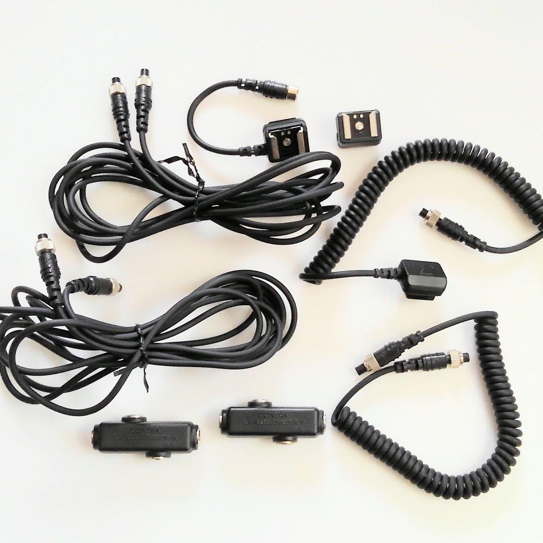 CONTAX ストロボTLA30,TLA20, 延長、増灯システムアクセサリー