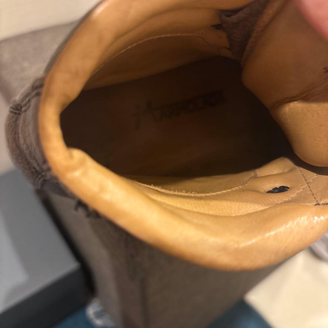 マルモラーダ サイズ40 ベージュ系シボ革 F.LLI Giacometti - 靴