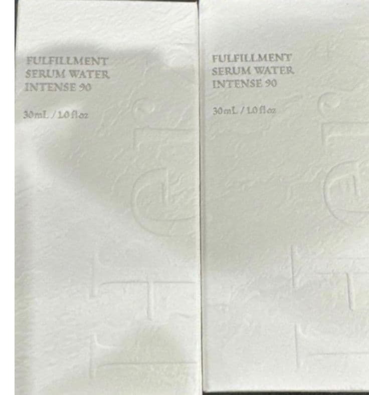 2本セットFULFILLMENT SERUM WATER INTENSE 90 Product｜Herz skin(ヘルツスキン)公式オンラインストア