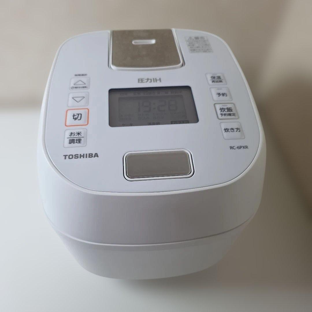 TOSHIBA 圧力IH炊飯器 RC-6PXR RC-6PXR | ジャー炊飯器 | 東芝ライフスタイル株式会社