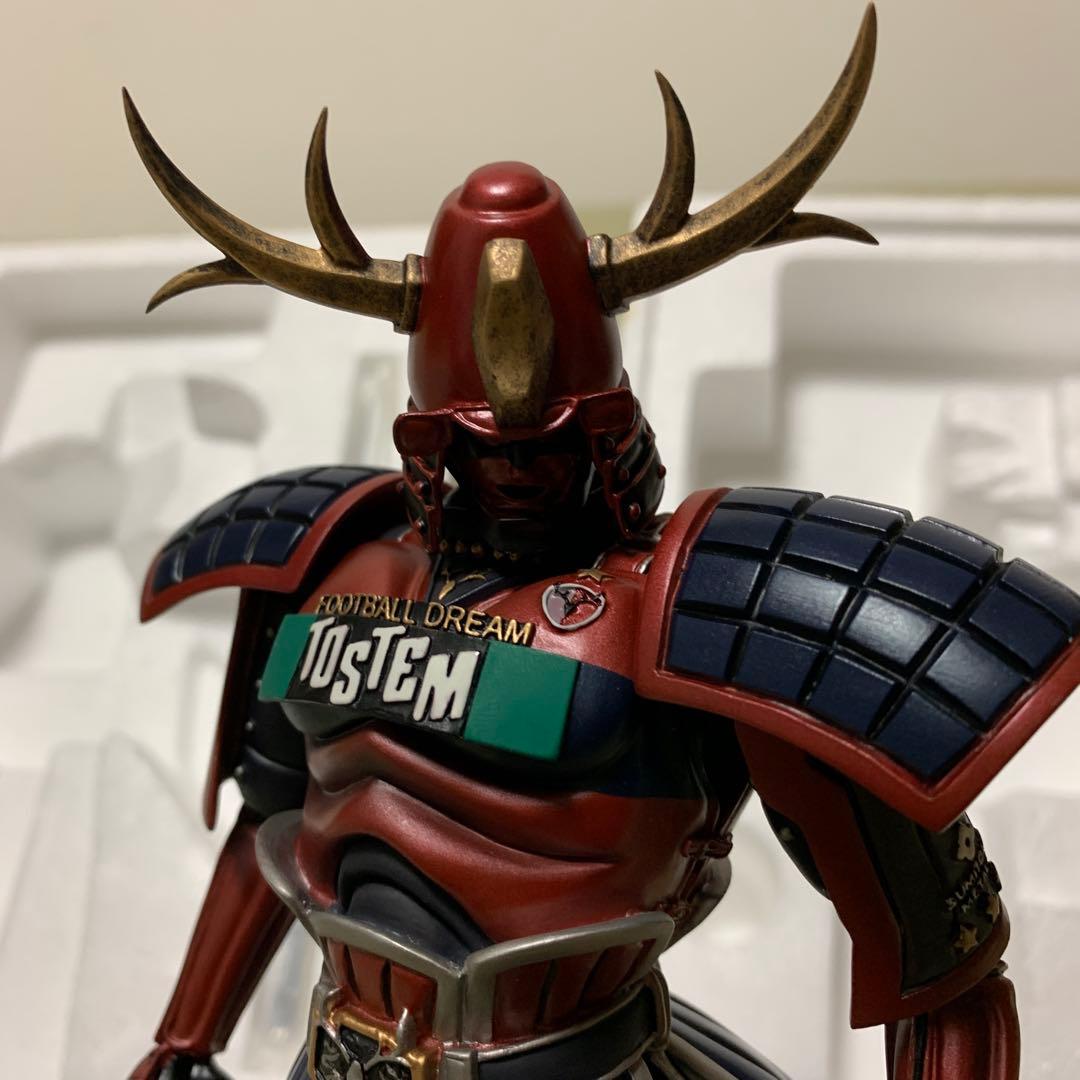 鹿島アントラーズ　侍フィギュア　Jリーグ サッカー　J1鹿島 Amazon | 鹿島アントラーズ 3連覇記念品 侍フィギュア 限定500体生産品