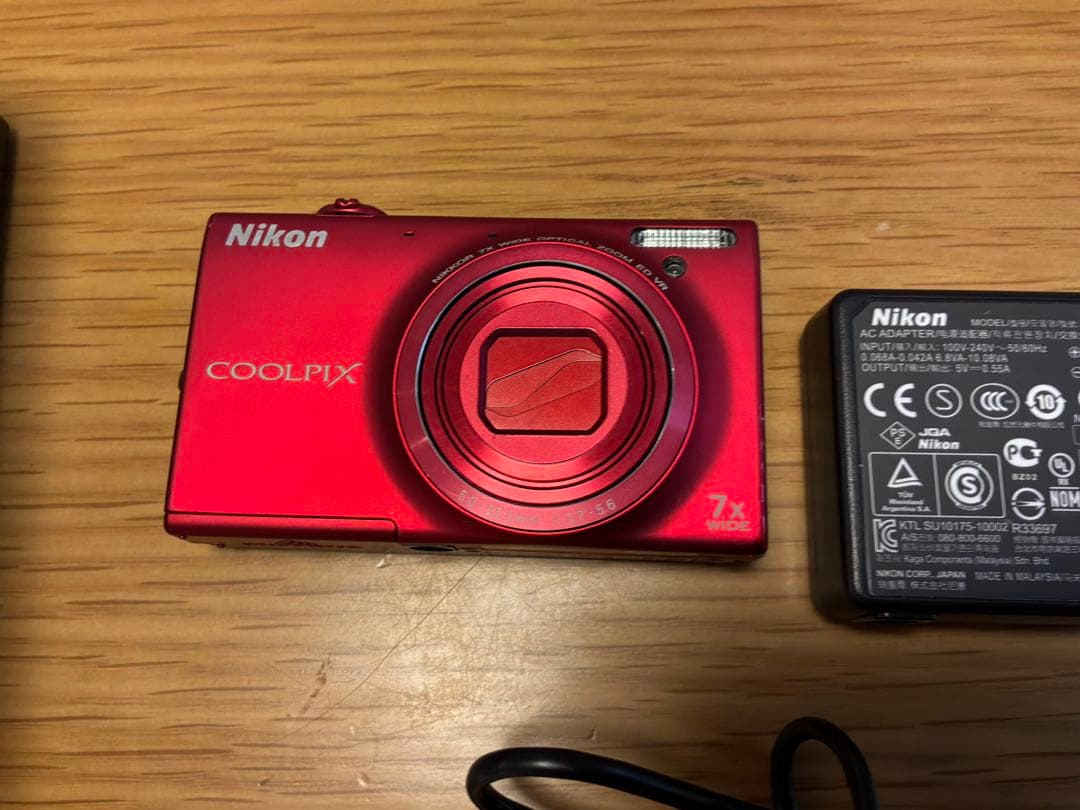 Nikon ニコン　COOLPIX Style S6100 SUPER RED Amazon.co.jp: NikonデジタルカメラCOOLPIX S6100 スーパーレッド