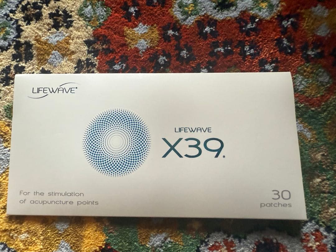 LIFEWAVE X39 経穴刺激パッチ 30枚入り ライフウェーブ X39 パッチシール 30枚 説明書あり : セラフィーネット