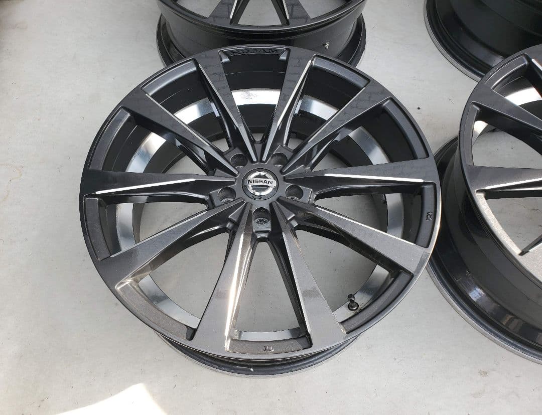 ROJAMロジャム スレイヴ ブラックトゥールビヨン 20インチ 8.5J 35