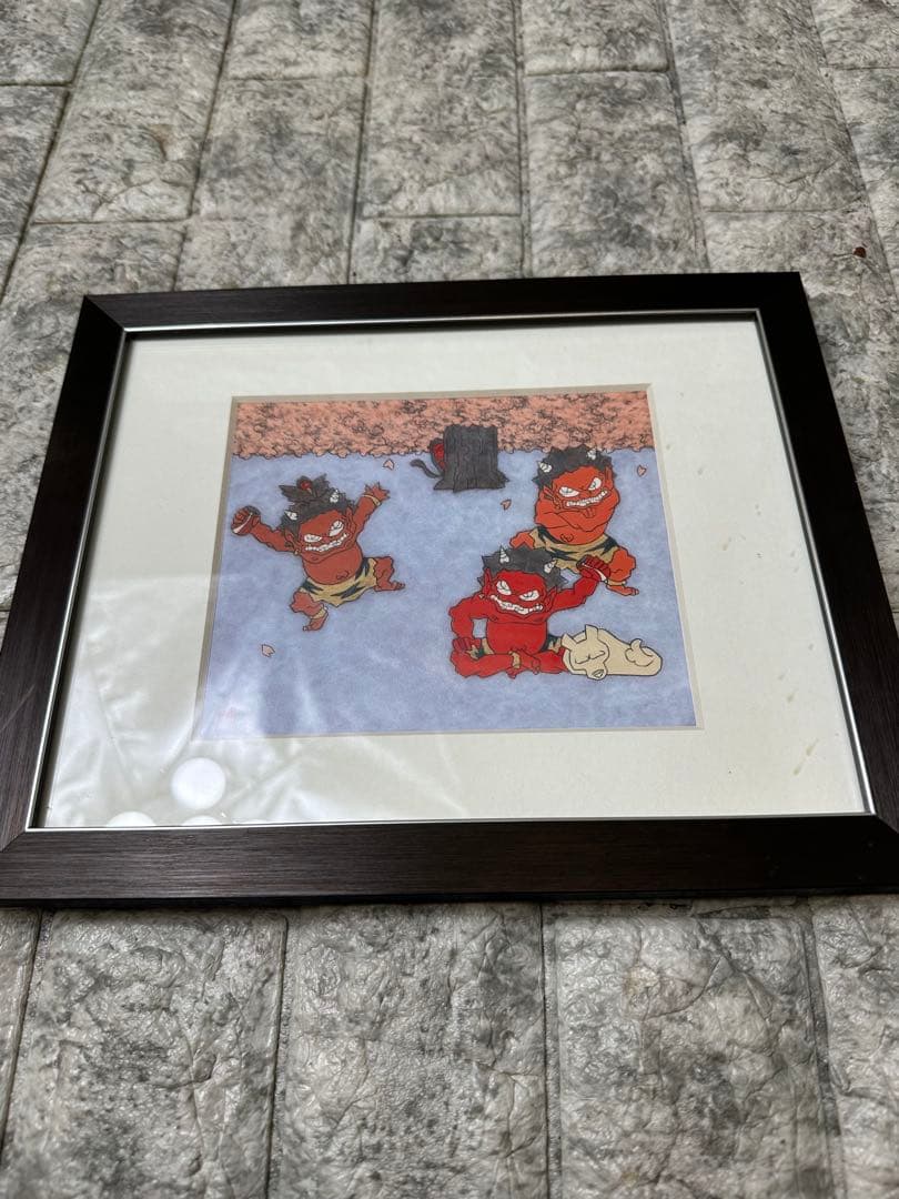 瀧下和之 コカコーラ　絵画 UKIYO-E STUDIO | 瀧下和之「桃太郎図 鬼ヶ島で鬼退治」