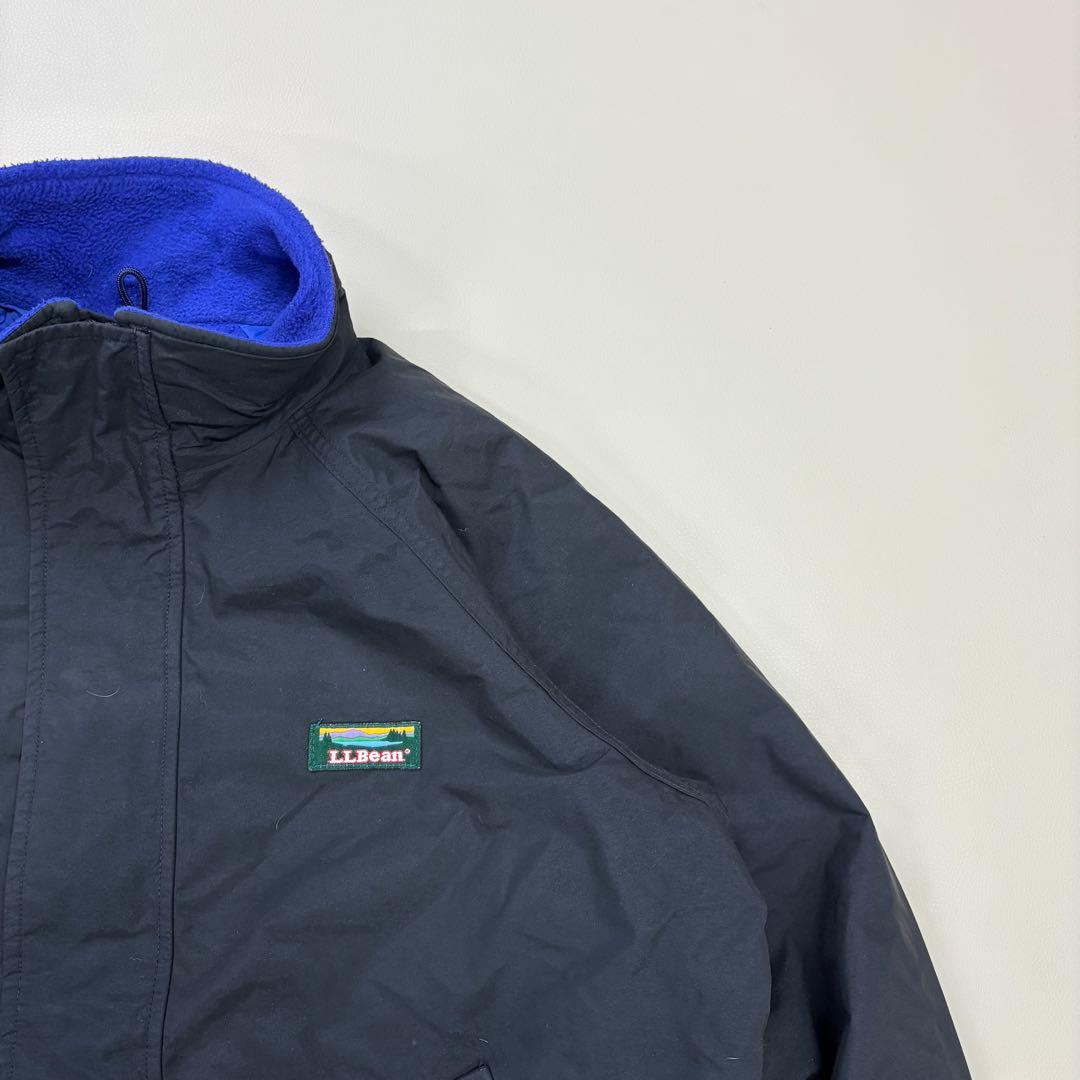 【美品】激レア GORE-TEX L.L.BEAN ウォームアップジャケット 黒