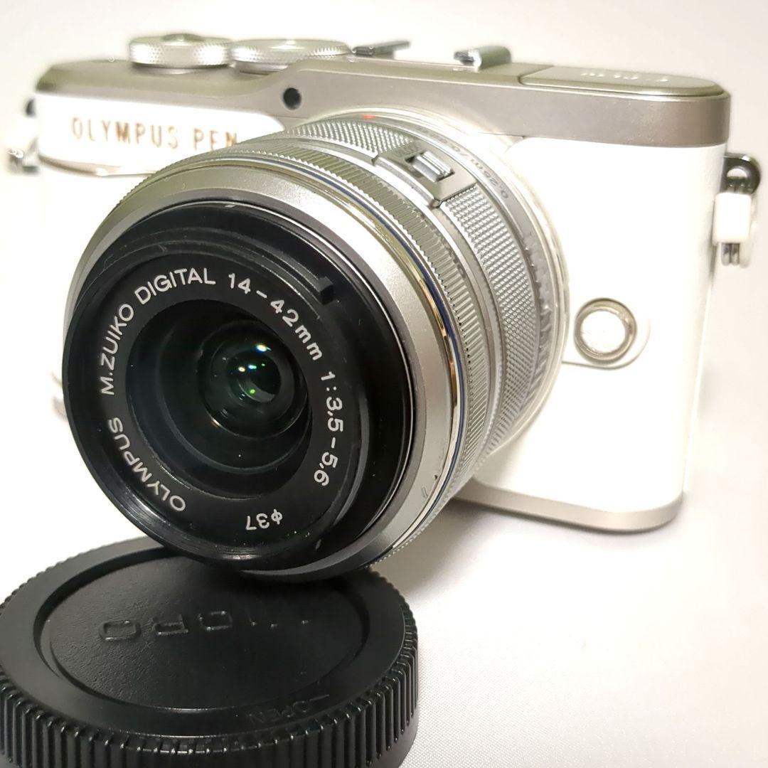 美品 OLYMPUS E-PL10 レンズキット WiFi転送 初心者向け OLYMPUS PEN オリンパス ミラーレス E-PL10 レンズキット ホワイト