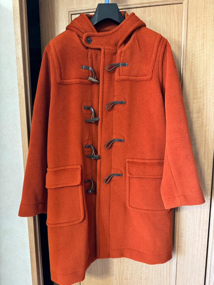 INVERTERE ダッフルコート オレンジ 40 エディフィス EDIFICE INVERTERE(インバーティア) 別注 デタッチャブル