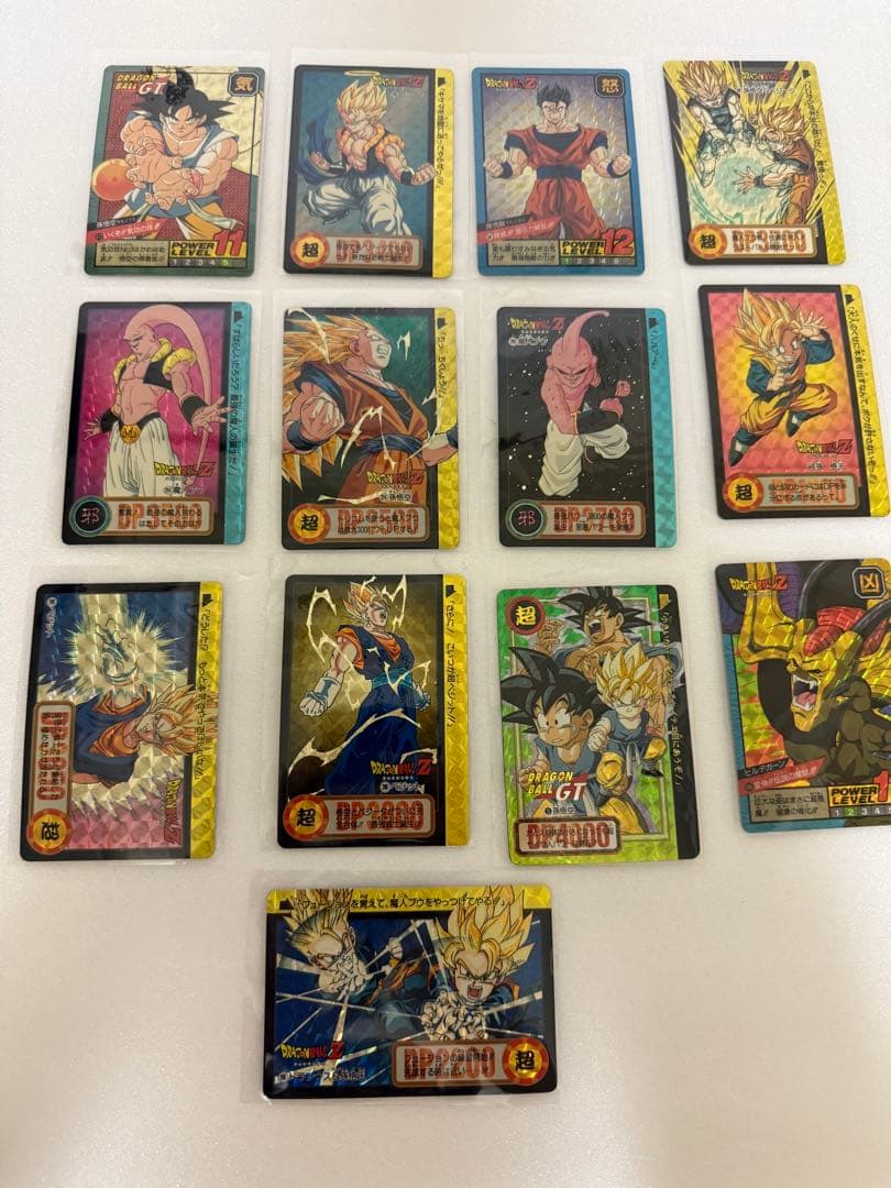 ドラゴンボールカードダス　キラセット 13枚 ドラゴンボール カードダス（アマダ社製他キラカード多数）11枚セット