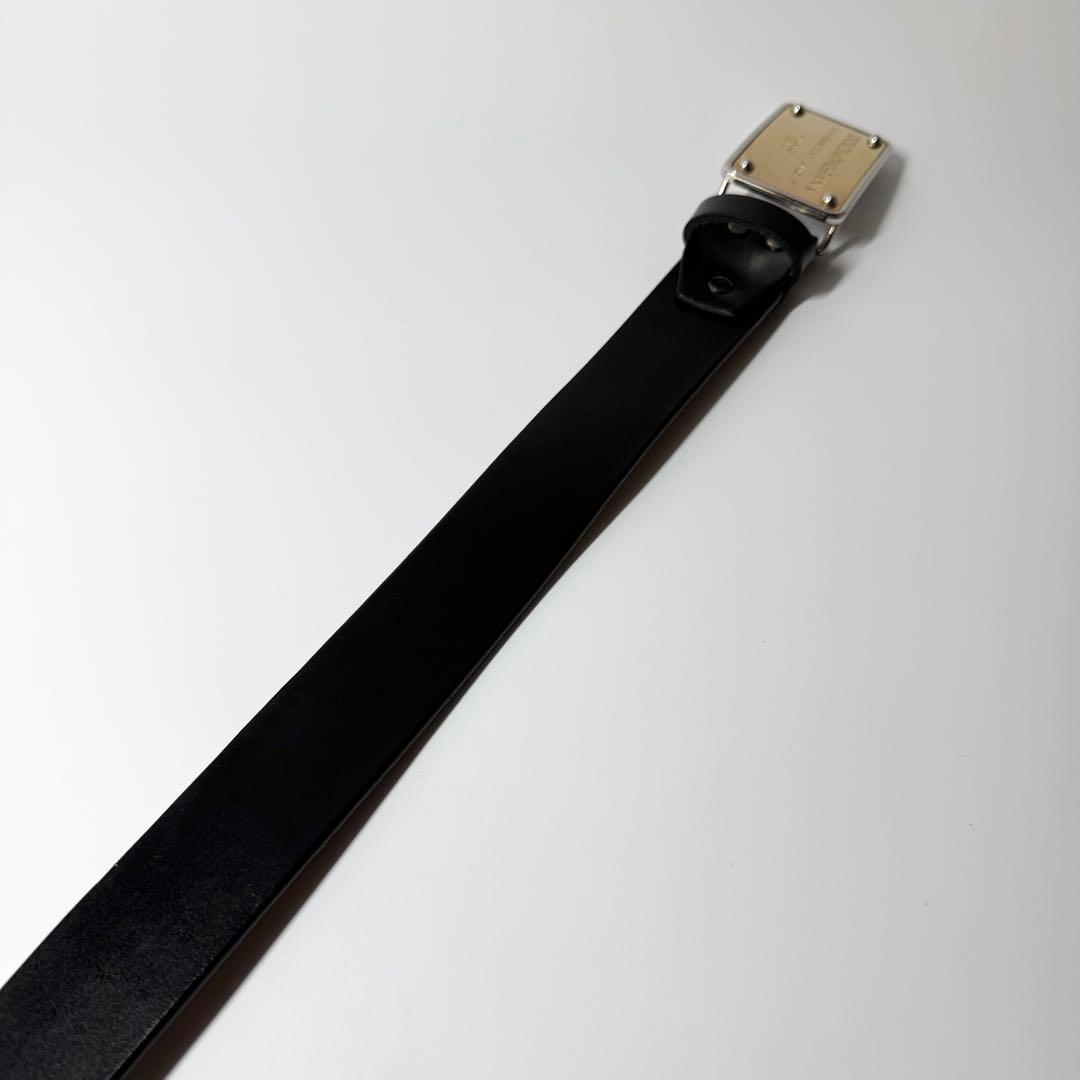 極美品】ドルチェ&ガッバーナ ベルト ゴールドプレート メンズ