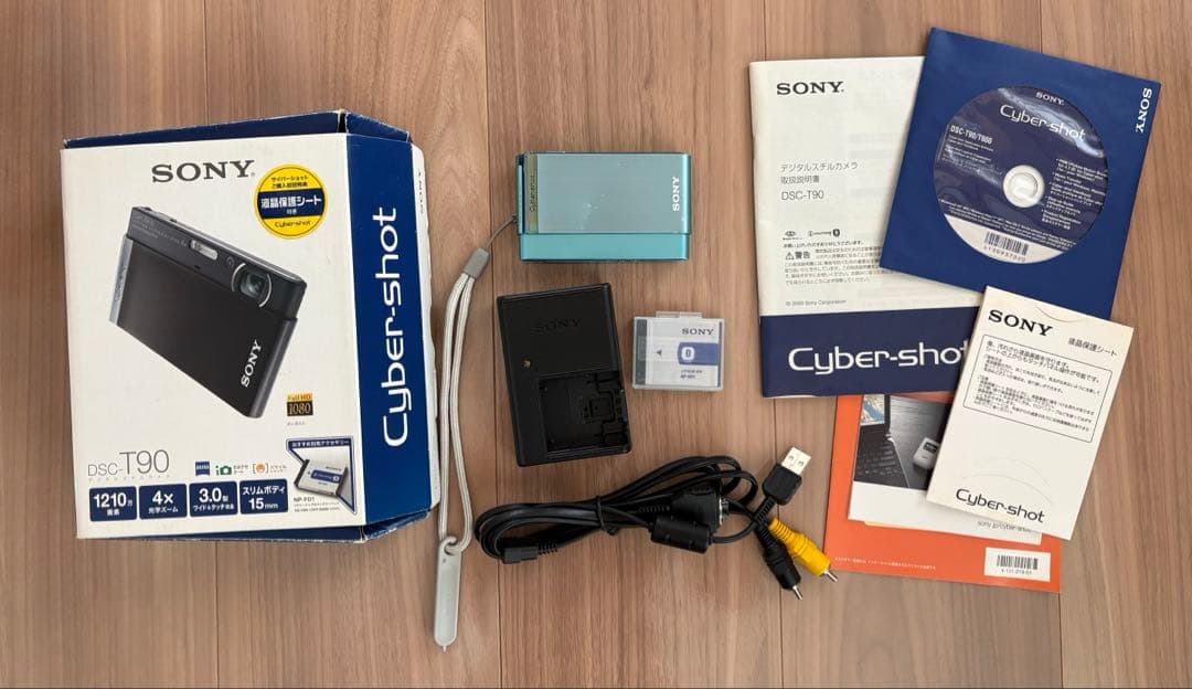 《別売ケース付》SONY Cyber-shot T90 コンパクトデジタルカメラ