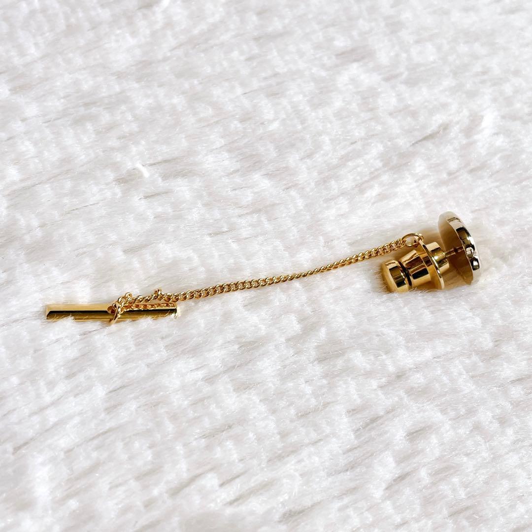 美品 BURBERRY バーバリー ホースロゴ ピンバッジ タイピン ブローチ