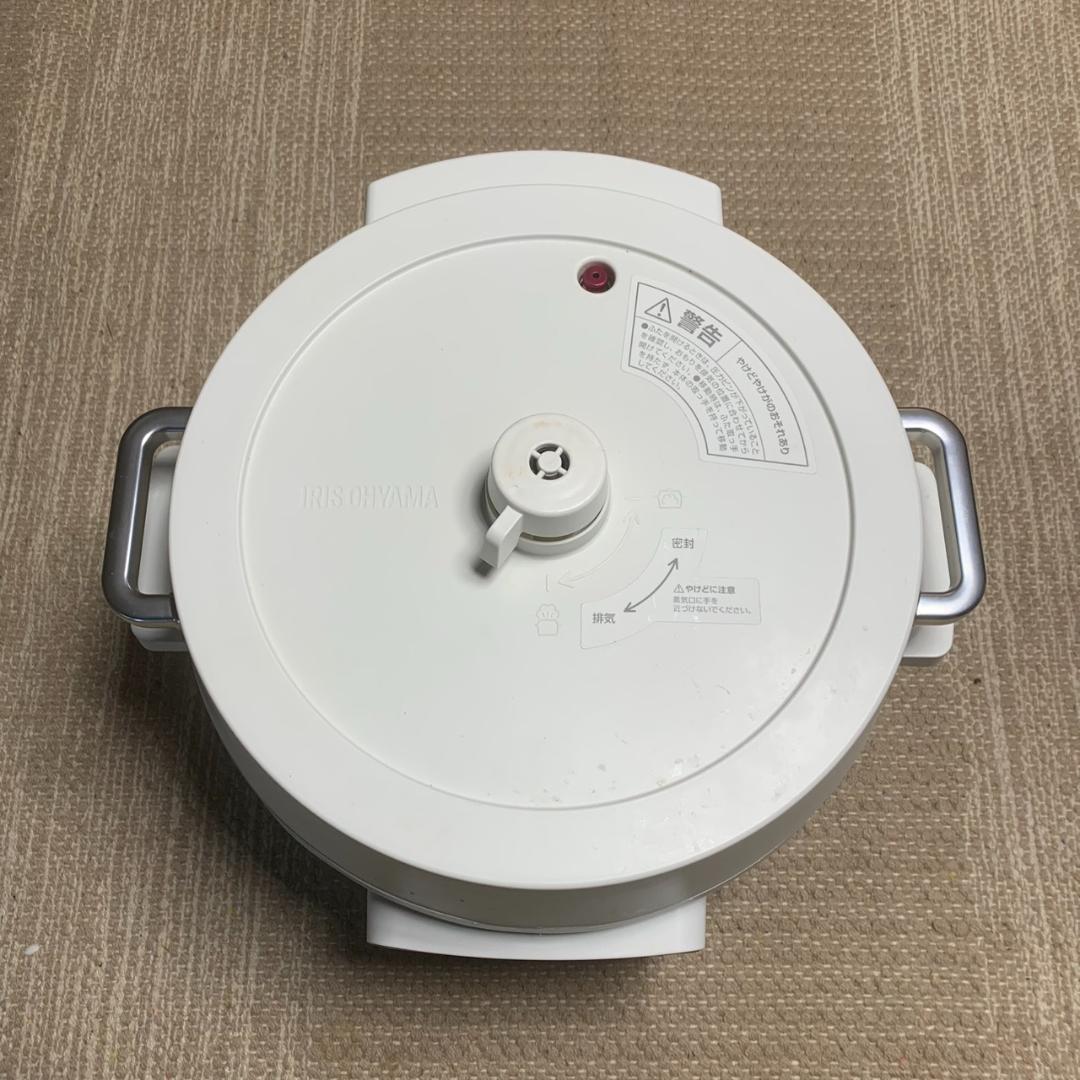 K165 アイリスオーヤマ 電気圧力鍋 2021年 PC-MA4-W - メルカリ