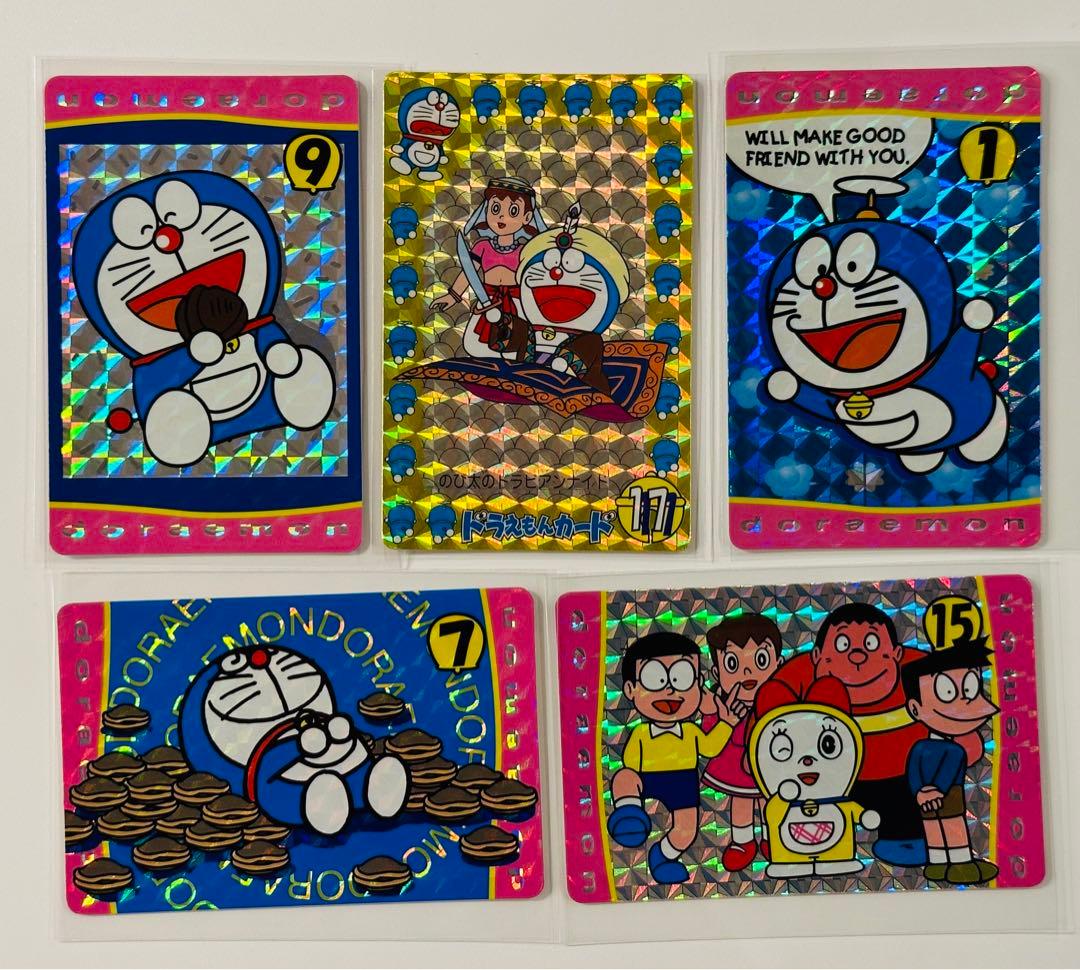 送料込】ドラえもん バンプレスト カード 5枚セット - メルカリ