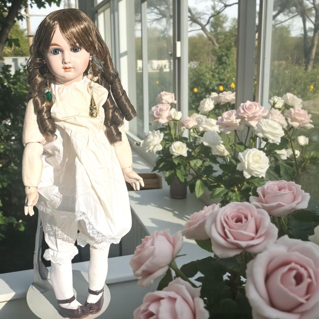 焼きみかん様専用 ビスクドール アーテー グリーン ピンク ロング