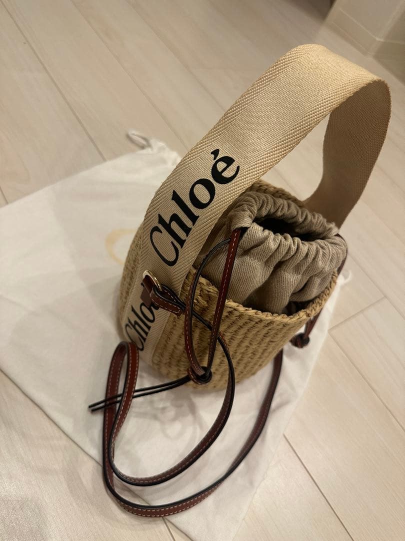 【 正規品 】 chloe クロエ WOODYスモールバスケット カゴバッグ 正規品 chloe クロエ woody かごバッグ スモールバスケット 【公式通販】