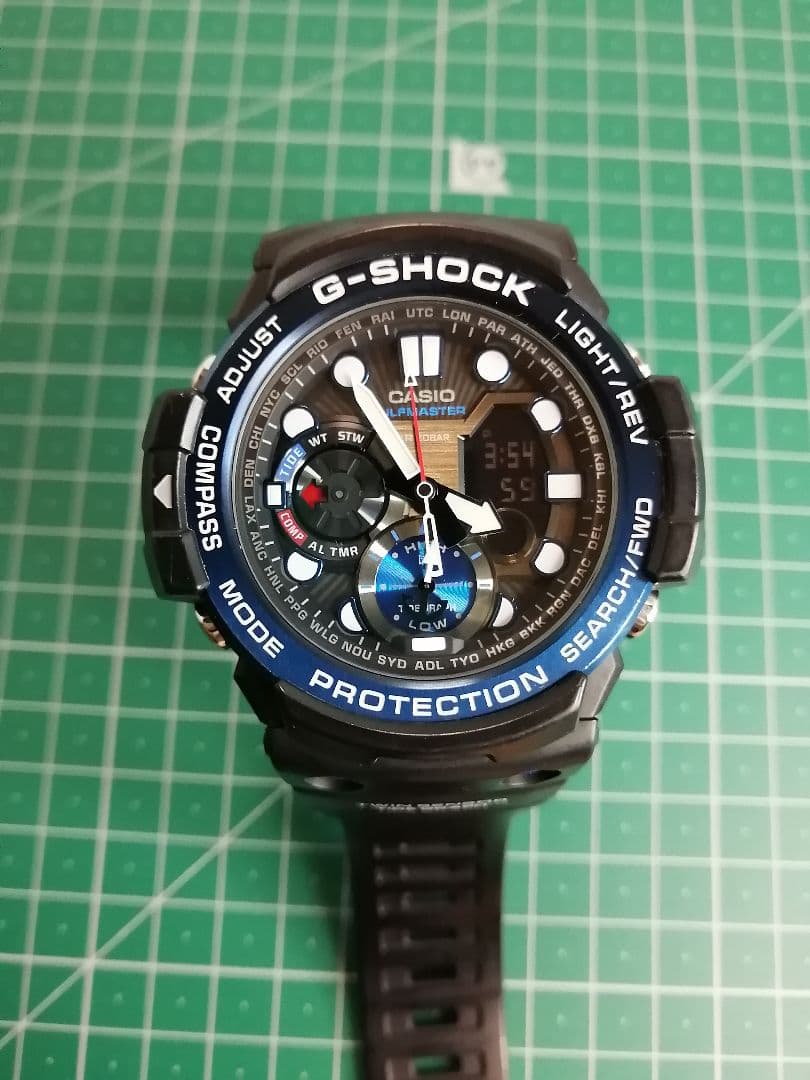 カシオG-shock GN-1000B 洗浄済美品ガルフマスター - メルカリ
