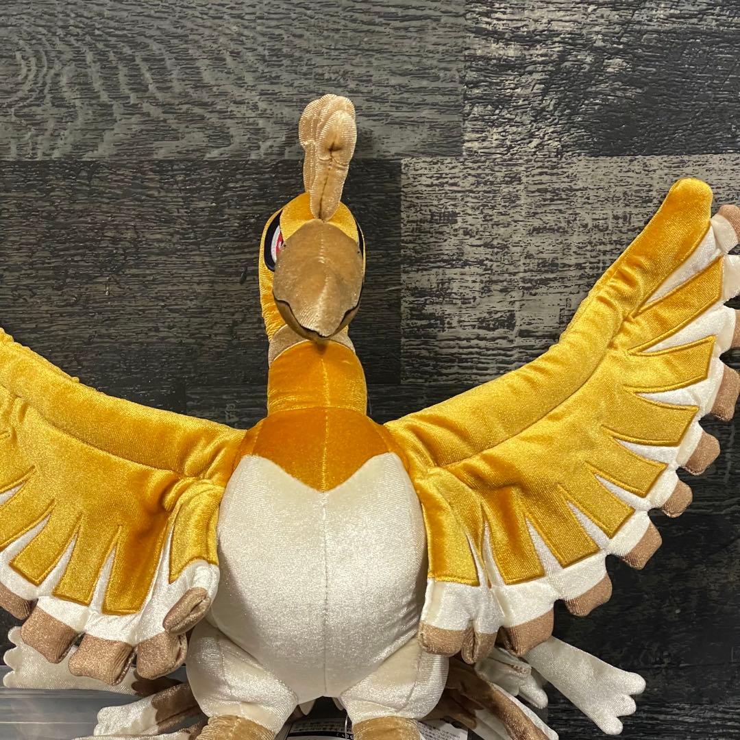 ポケモンセンター プレミアムぬいぐるみ ホウオウ 金 - メルカリ