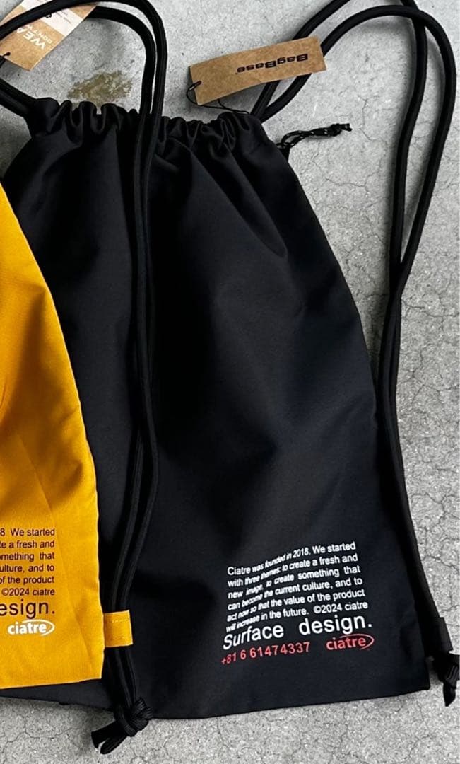 ciatre knapsack ナップサック ブラック - メルカリ