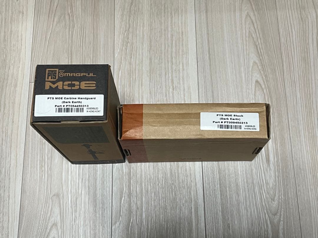 MAGPUL マグプル PTS MOE ストック ハンドガード グリップ 実物