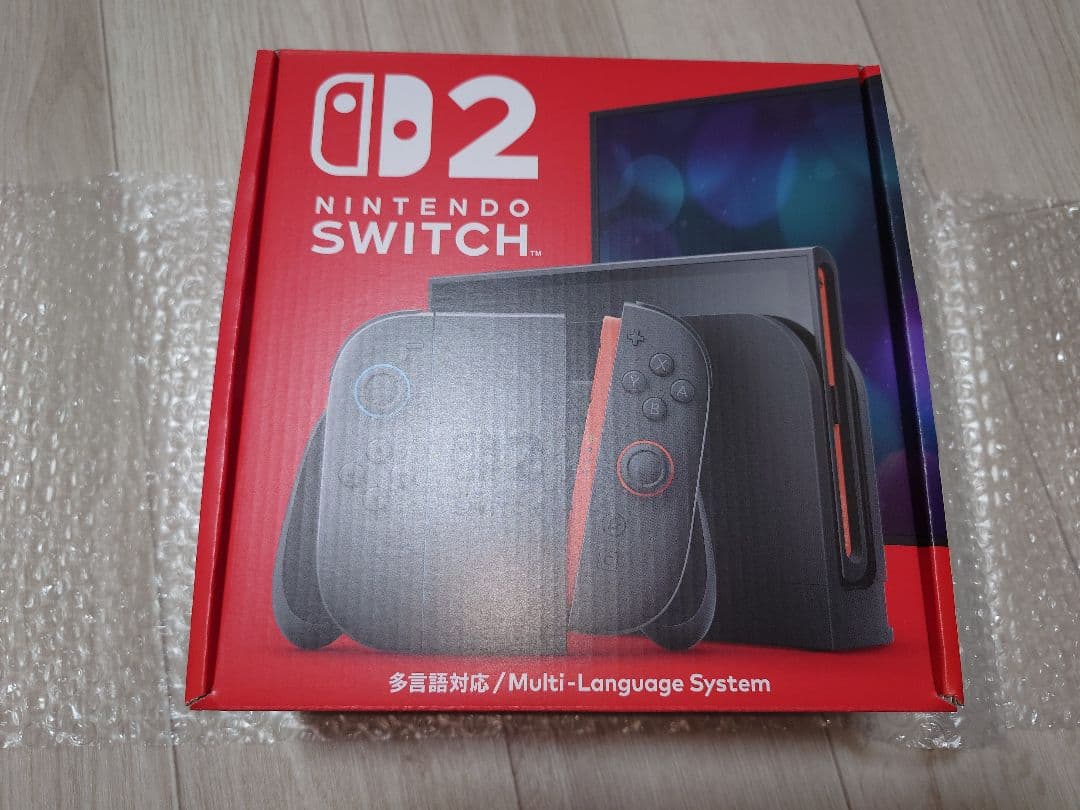 Nintendo Switch　2 多言語対応 新品未開封 満を持して発売された「Nintendo Switch 2」多言語対応版の開封式！