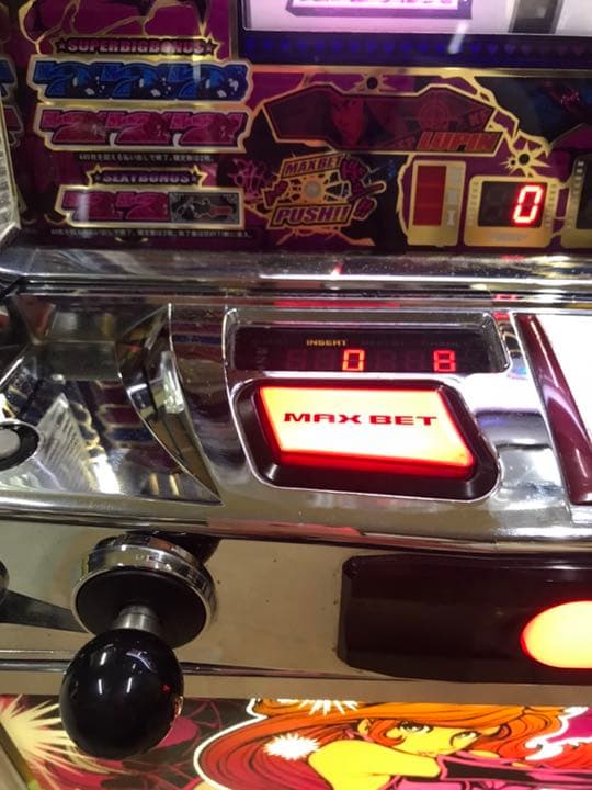 パチスロ実機 不二子百億＄の女神 コイン不要機付 家庭用スロット