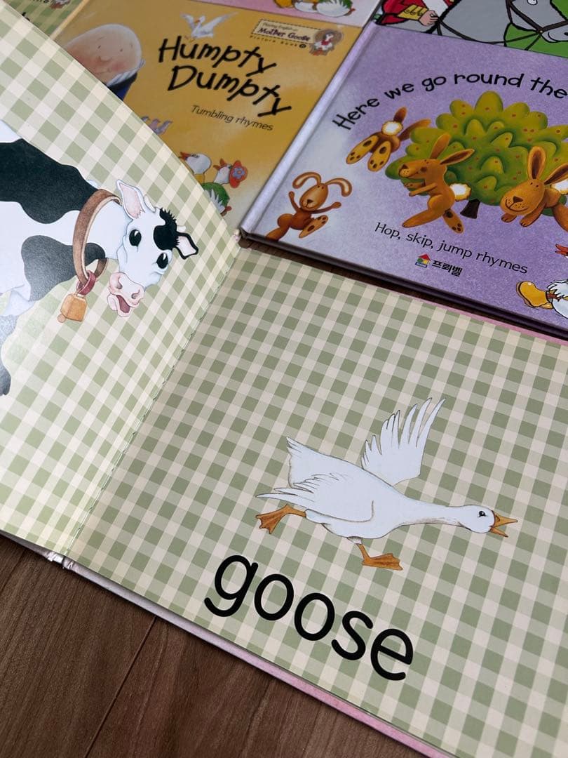 韓国マザーグース 英語教材 #幼児向け英語本16冊 CD8枚 프뢰벨마더구스
