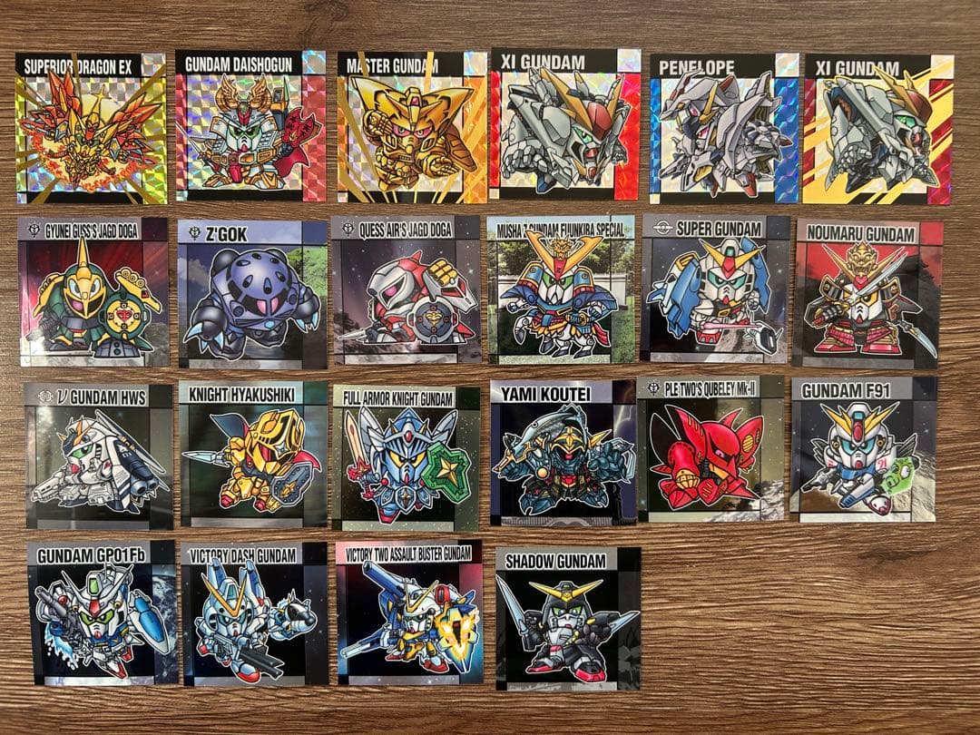 最終値下】元祖SDガンダムスナック2弾 22枚セミコンプセット - メルカリ