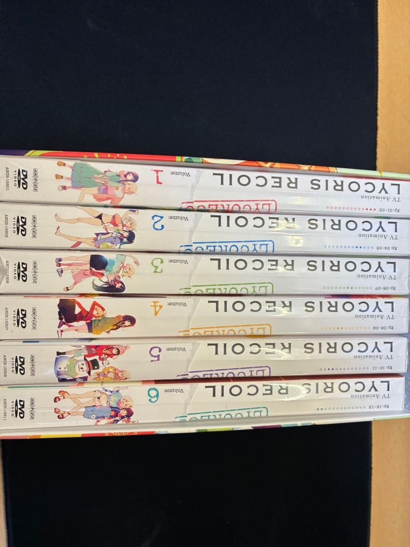 リコリス・リコイル キャラファイングラフ＋DVD全巻セット 値下げ交渉〇