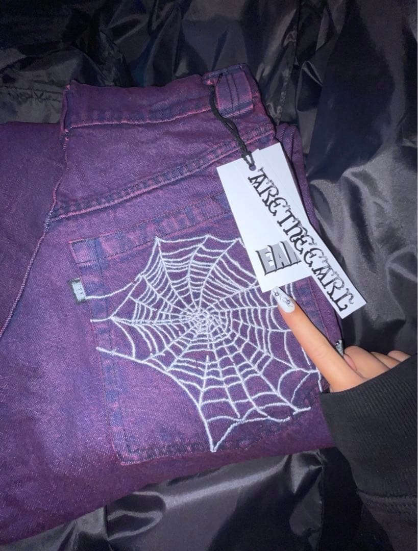 earl skateboards デニム purple 紫 - メルカリ