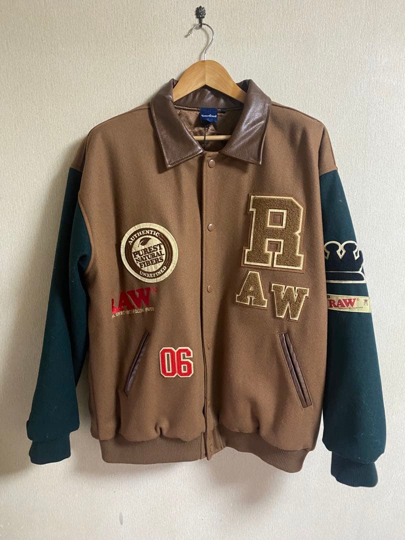 Interbreed row スタジャン 限定カラー　新品 INTERBREED（インターブリード） スタジャン RAW × INTERBREED RAW