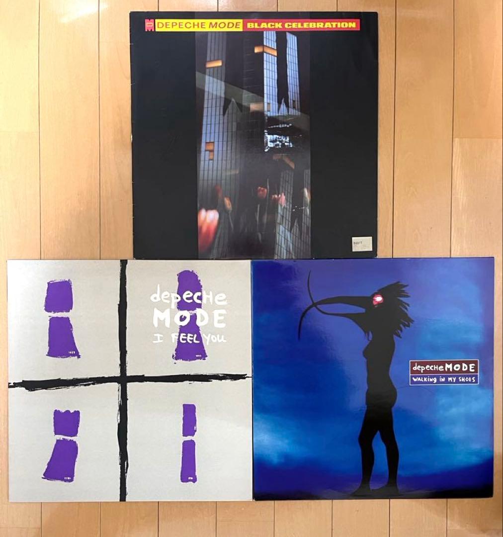 デペッシュ・モードDepeche Mode レコード3枚セット Yahoo!オークション -「modeデペッシュモード」(レコード) の落札相場