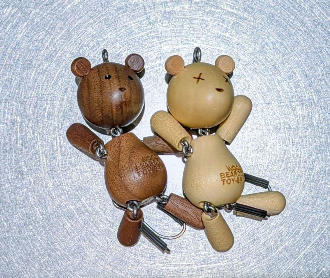 フロッグプロダクツ　ウッドベアドール　２個セット FROG PRODUCTS（フロッグプロダクツ） ウッドストリームハッチ