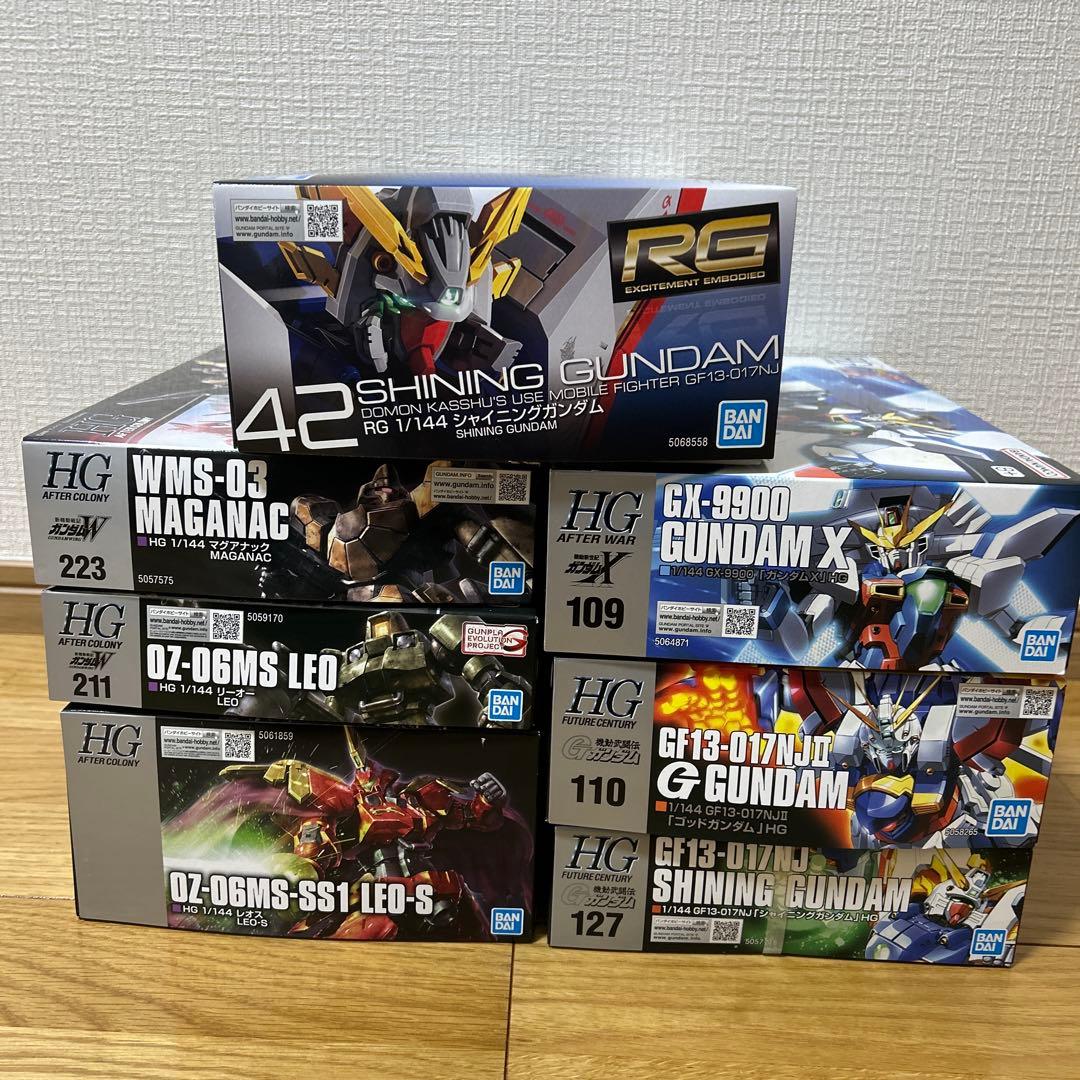 HGガンプラまとめ売り7点セット ガンプラスターターセット Vol.2 (HG) (ガンプラ) - ホビーサーチ