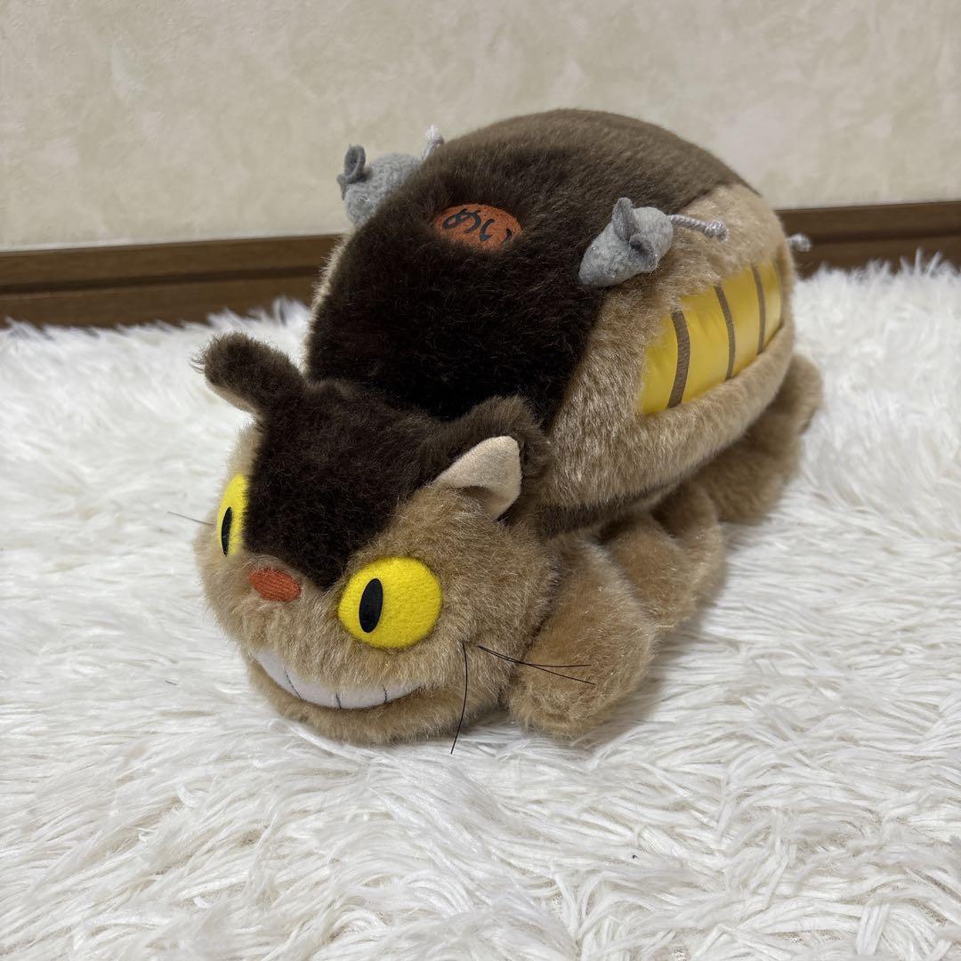 美品 ネコバス ぬいぐるみ L - メルカリ