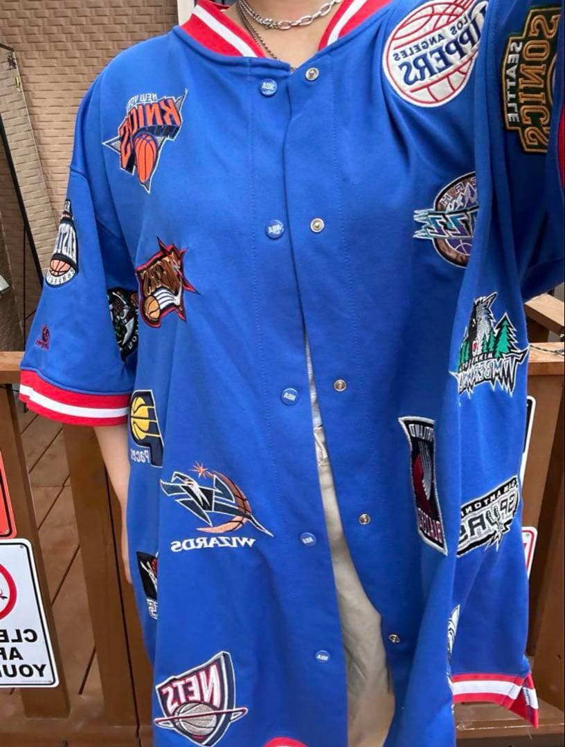 SP1 NBA warmup jacket 90s' USA ビックシルエットの通販はau PAY