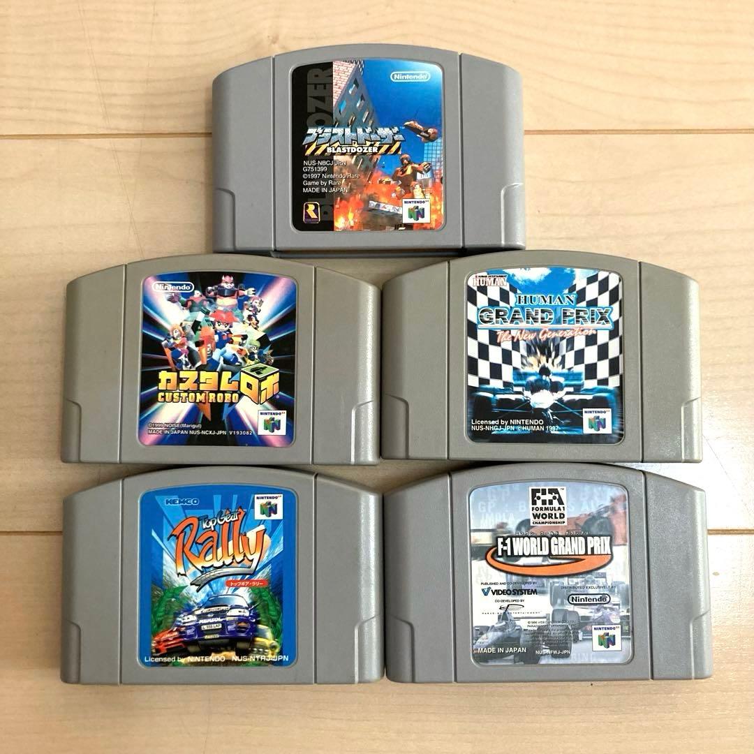 動作未確認】NINTENDO64 ソフト 5本セット - メルカリ
