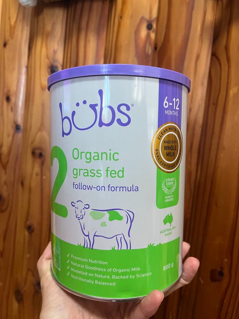 bubs オーガニックグラスフェッド粉ミルク 900g - メルカリ