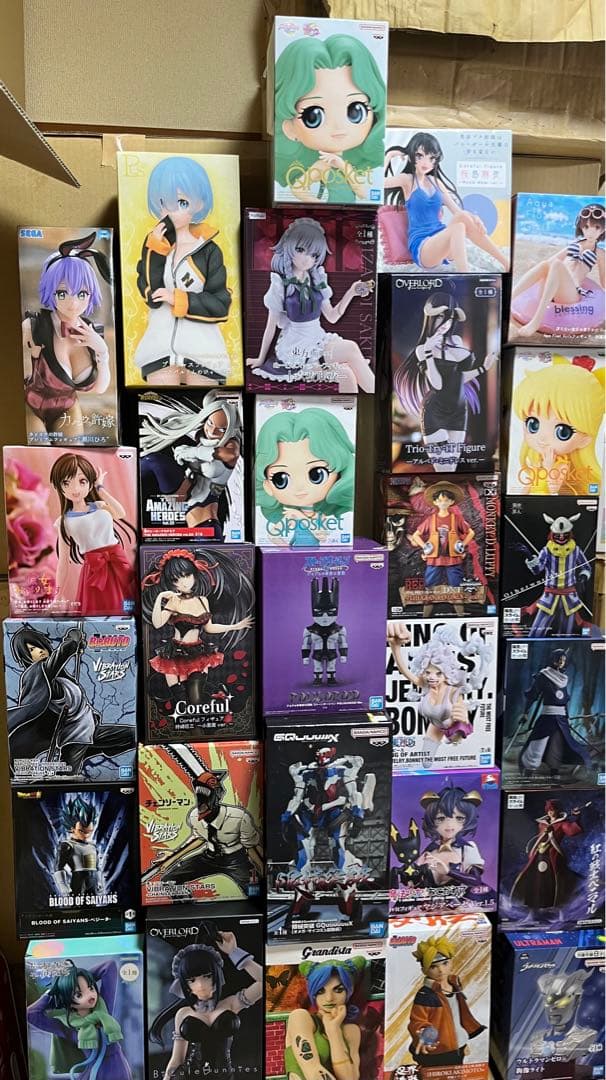 [箱凹み、破れ、色褪せあり] プライズフィギュア　28体 箱凹み、破れ、色褪せあり] プライズフィギュア 28体 - メルカリ