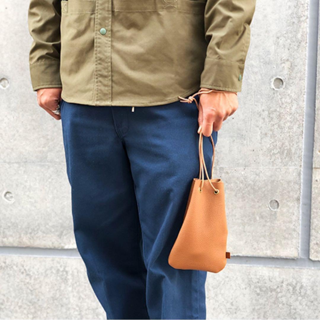 リキナナ スタンダードカリフォルニアButton Worksレザーポーチ Button Works × SD Pouch Wallet | STANDARD CALIFORNIA